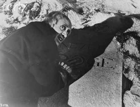 
Scrooge on his grave - A Christmas Carol DVD
